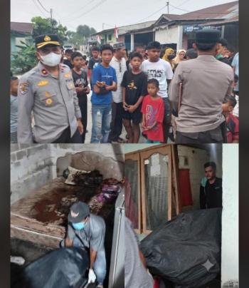 Pria Paruh Baya Ditemukan Tewas Diatas Kasur di Perumahan Cantika Kubang Jaya