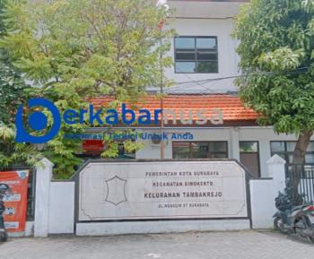 Dikonfirmasi Bangunan Paving Lurah TambakRejo  Memilih Bungkam Suara Serta Diduga Menghindar,Ada Apa?.