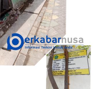 Lapor Kejari ! Pekerjaan Saluran Pembuangan Air Kelurahan Kalijaten Patut Diaudit.