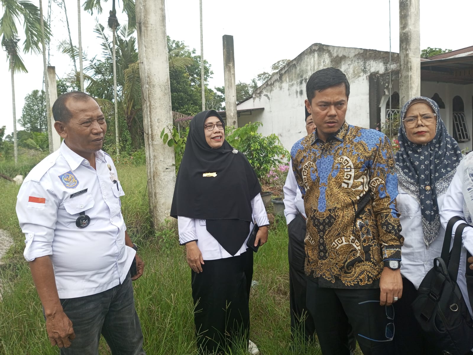 Anggota Komisi II DPRD Kampar Pirdaus Janji Bakal Bantu Pembangunan Gedung PGRI Kecamatan Tambang