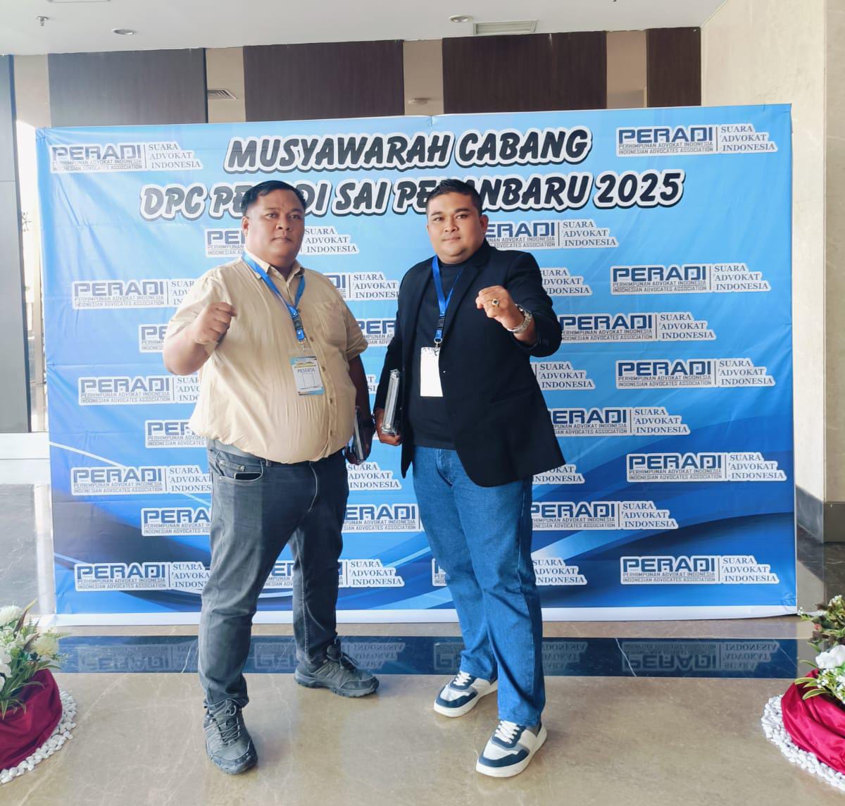 Muscab PERADI SAI DPC Pekanbaru 2025, Tony Chaniago SH : Selamat dan Sukses Atas Terpilih Secara Aklamasi Ibuk Megawaty Matondang