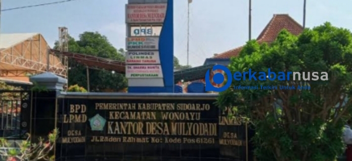 Setelah Diperiksa Polda Jatim,Kades Mulyodadi  Sulit Ditemui Di Kantor Desa.