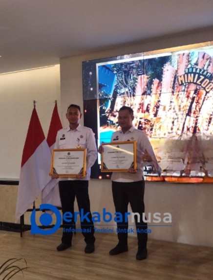Lapas Batam Raih Penghargaan Kinerja Terbaik Dari Kanwil Ditjen Pemasyarakatan Kepri.