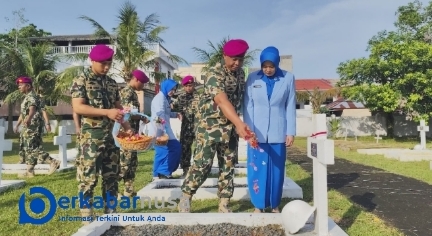 Menyambut HUT Ke 80 Korps Marinir Danyonmarhanlan Batam Ziarah Ke Taman Pahlawan