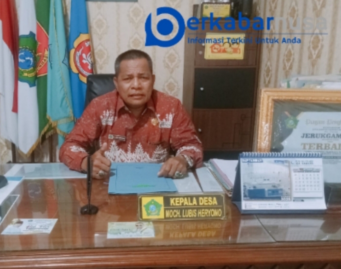 Begini Penjelasan, Kades Jeruk Gamping Terkait Rehabilitasi Saluran Air.