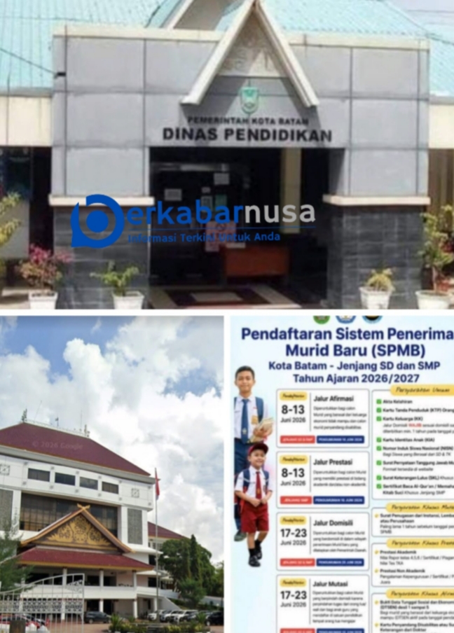 Miris ! Diduga 1.495 Data Siswa SPMB Diretas,Kadindik Kota Batam Hendri Arulan Diminta Bertanggung Jawab.